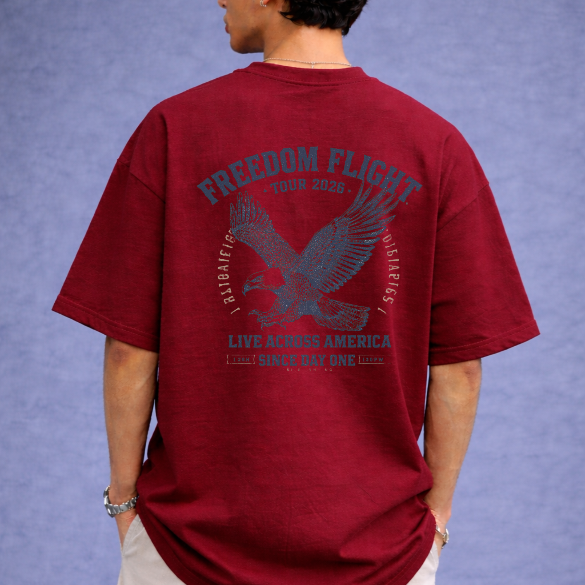 Freedom Flight: Eagle Legacy Streetwear Tee