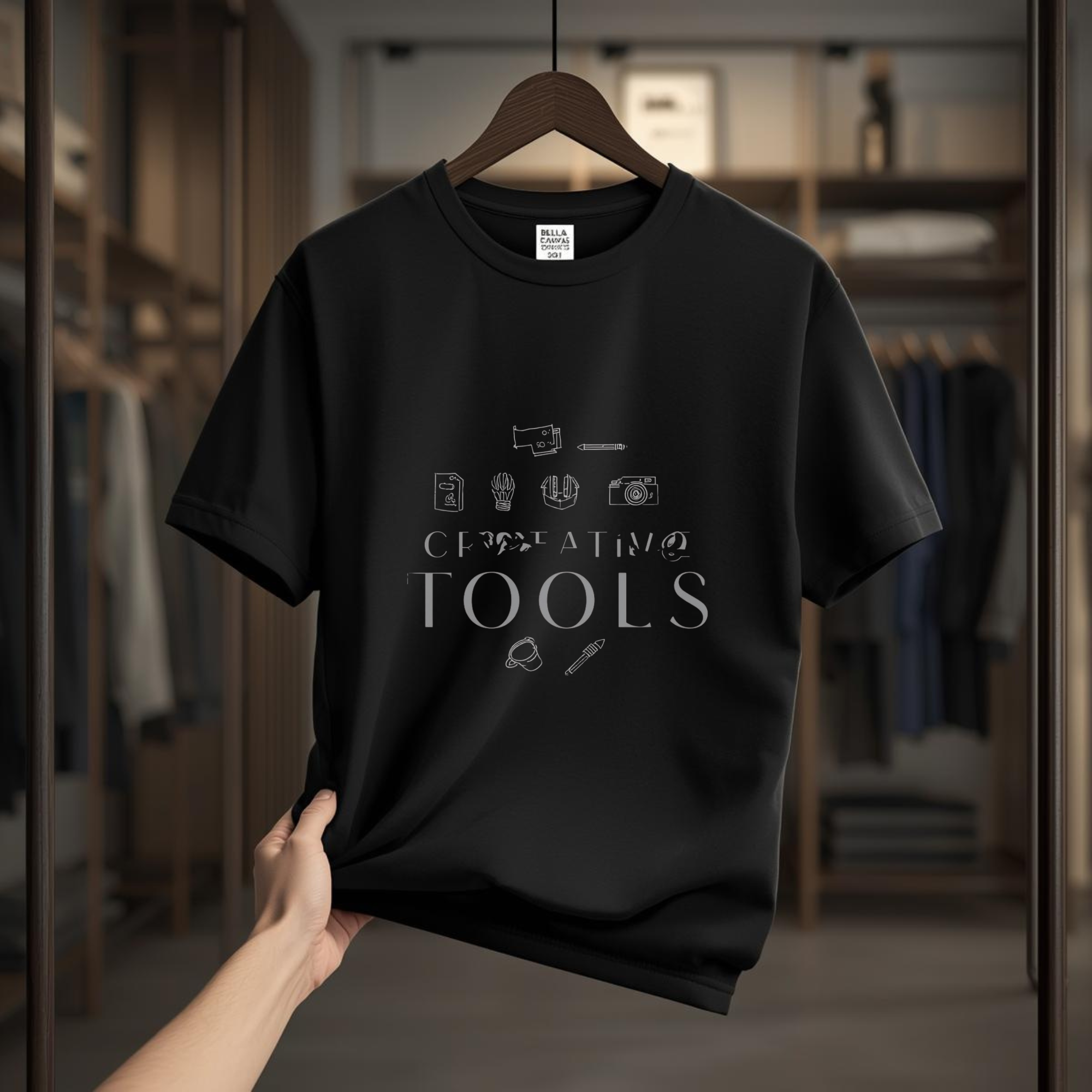 Creative Tools Graphic T-Shirt | ARLO Essential Collection Tee(Unisex) - ARLO