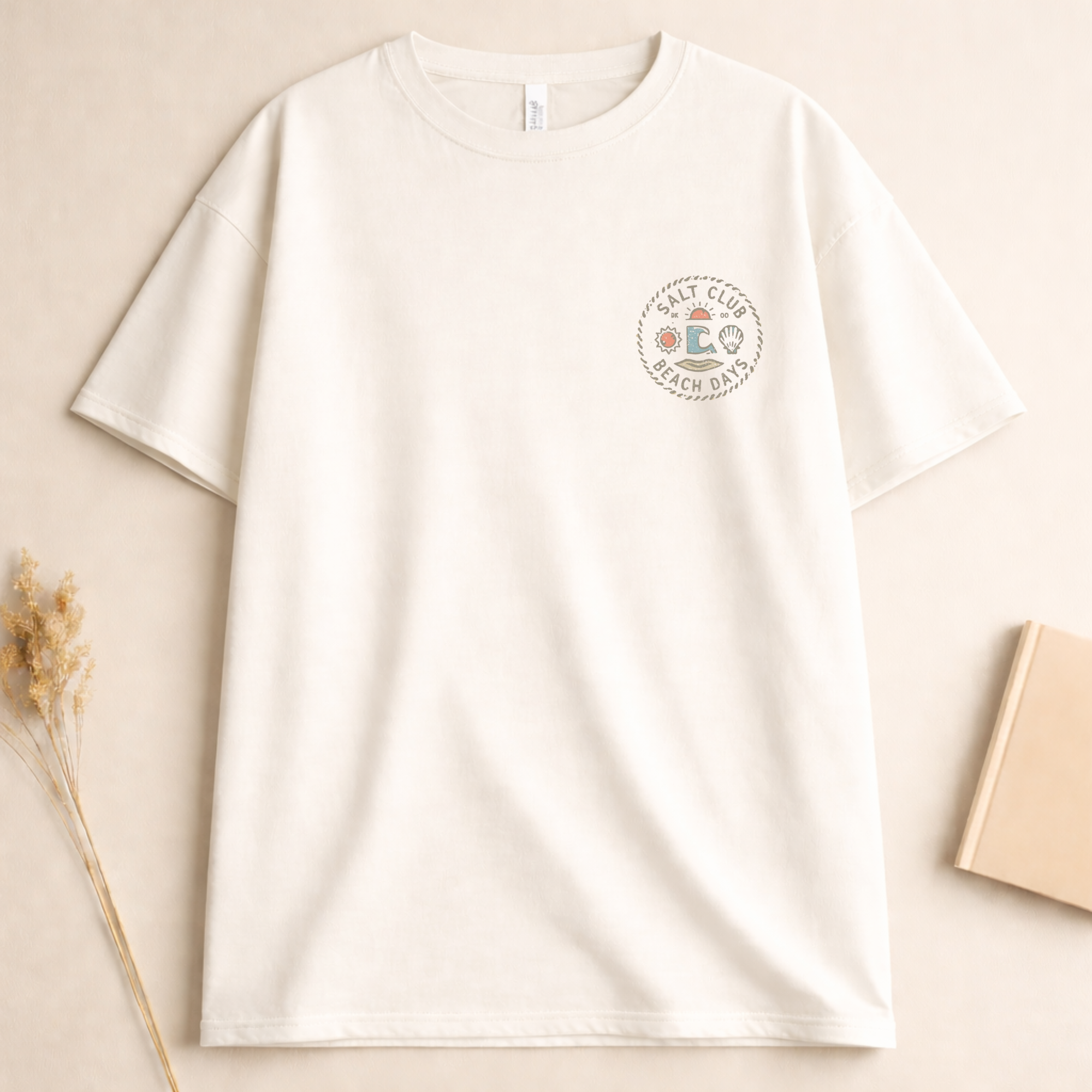 Salt Club Oversized T-Shirt – Urban Beach Streetwear Tee