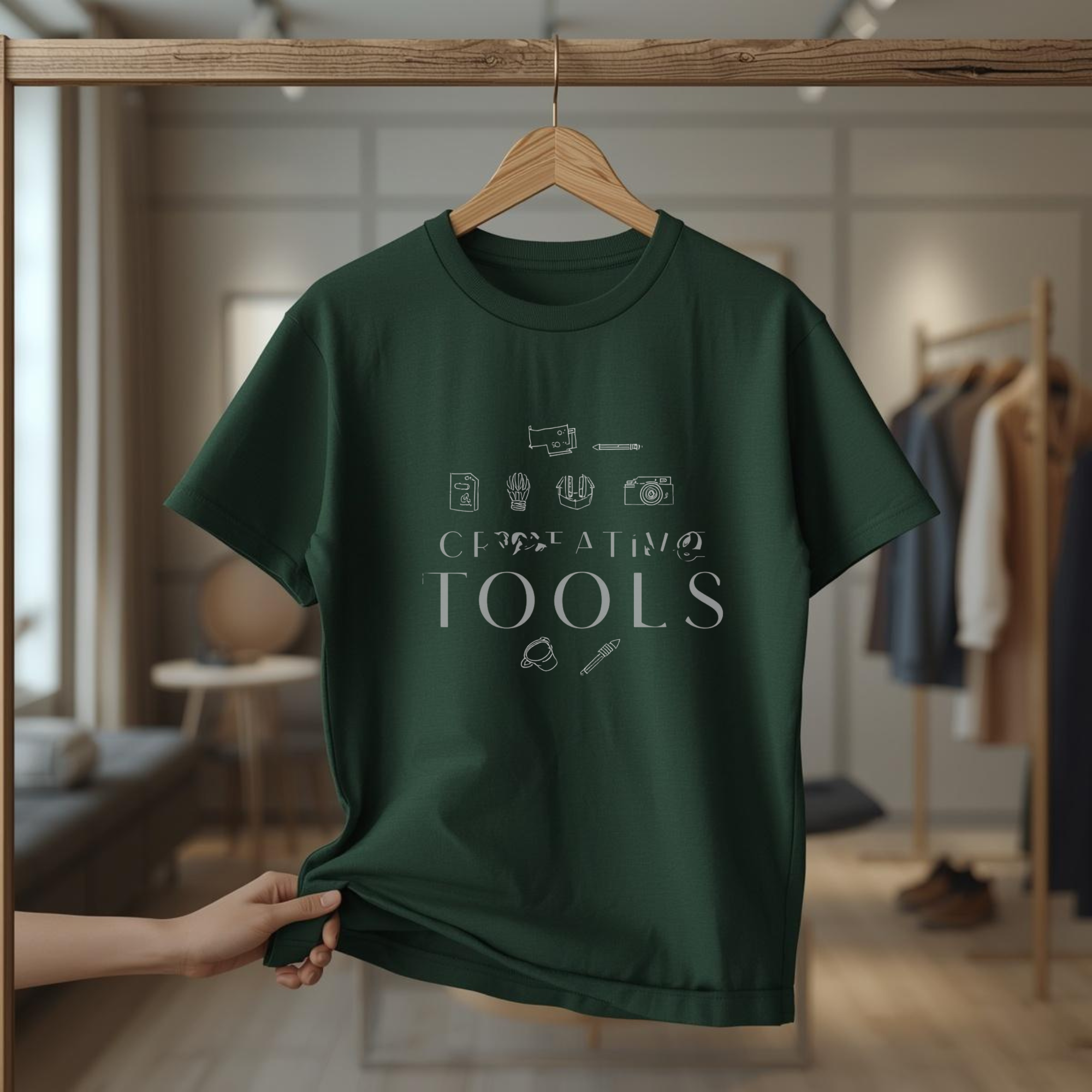 Creative Tools Graphic T-Shirt | ARLO Essential Collection Tee(Unisex) - ARLO
