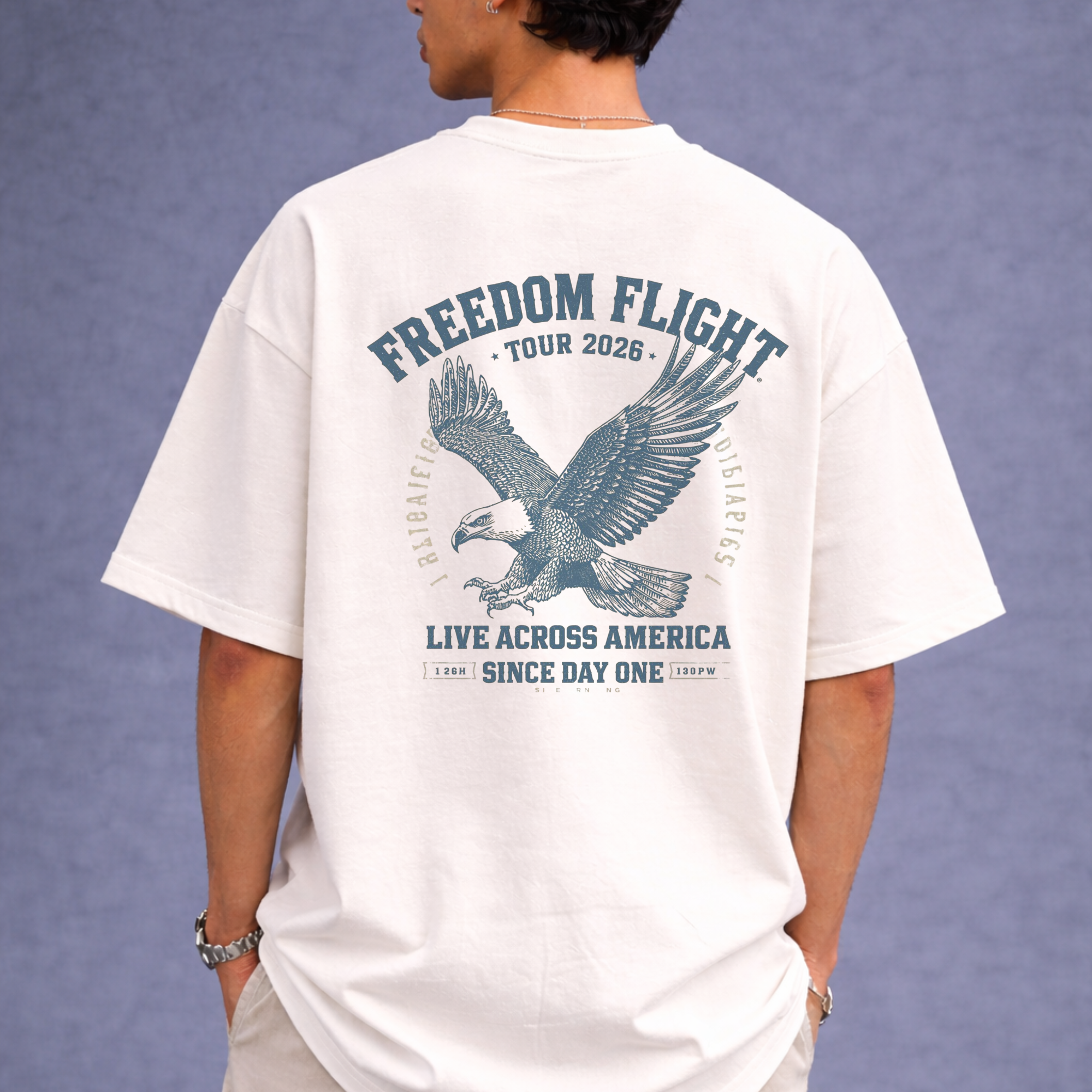 Freedom Flight: Eagle Legacy Streetwear Tee