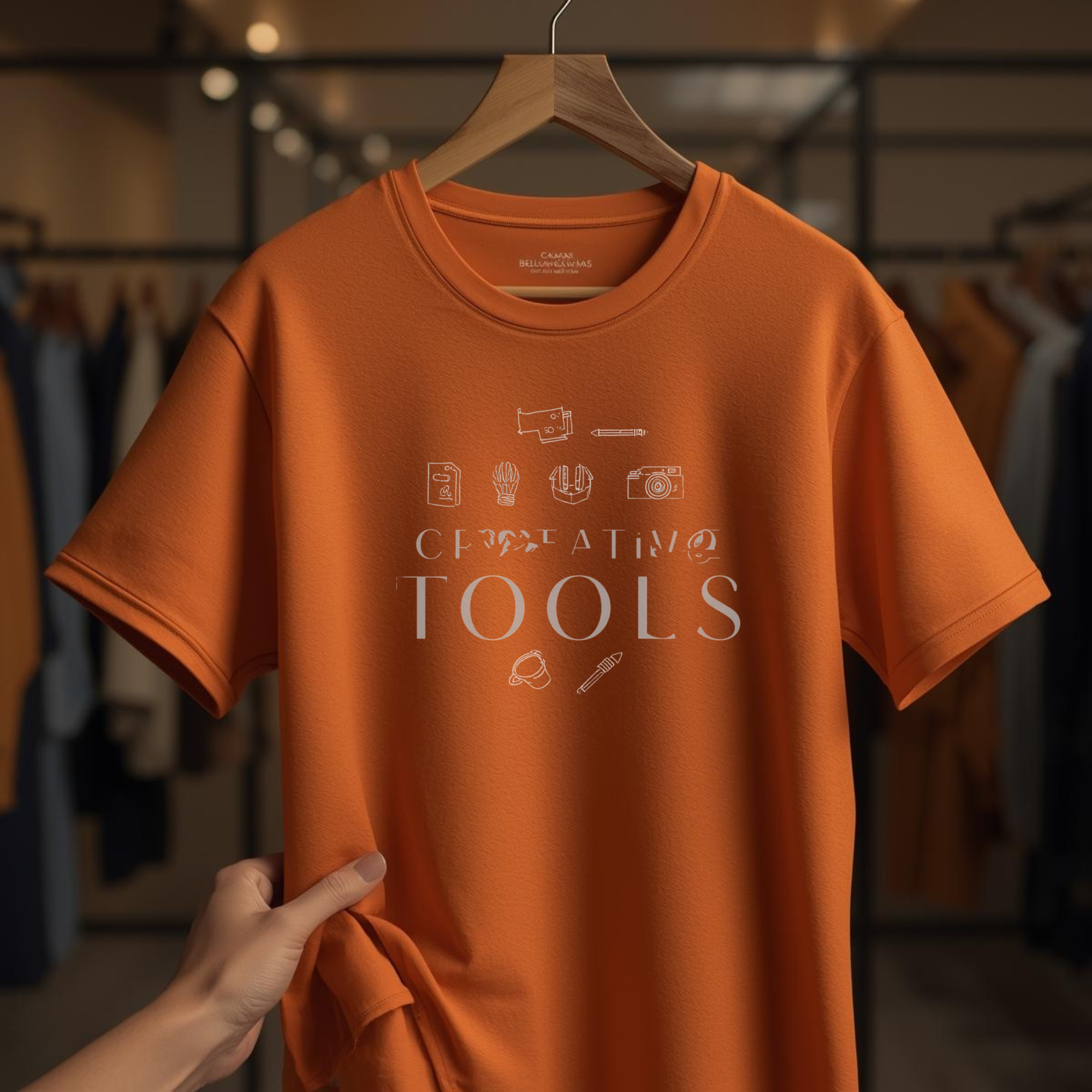 Creative Tools Graphic T-Shirt | ARLO Essential Collection Tee(Unisex) - ARLO