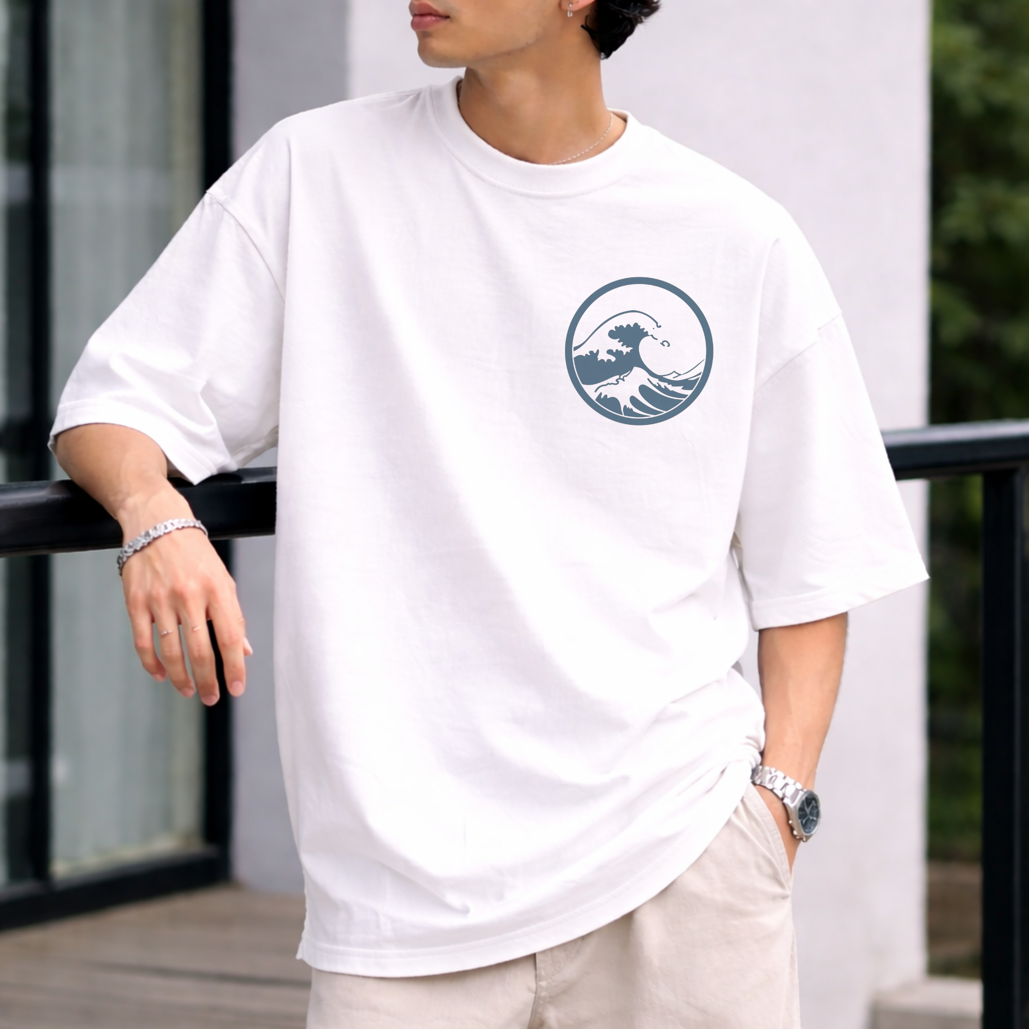 Ride The Wave: Ocean Flow Streetwear Tee