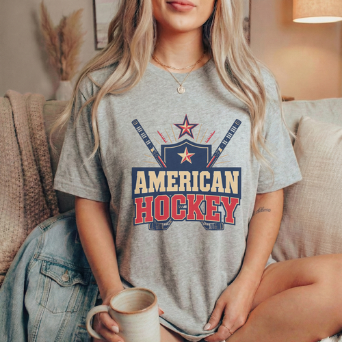 American Hockey ’86 Limited Drop – Patriotic Retro Sports Unisex Tee - ARLO