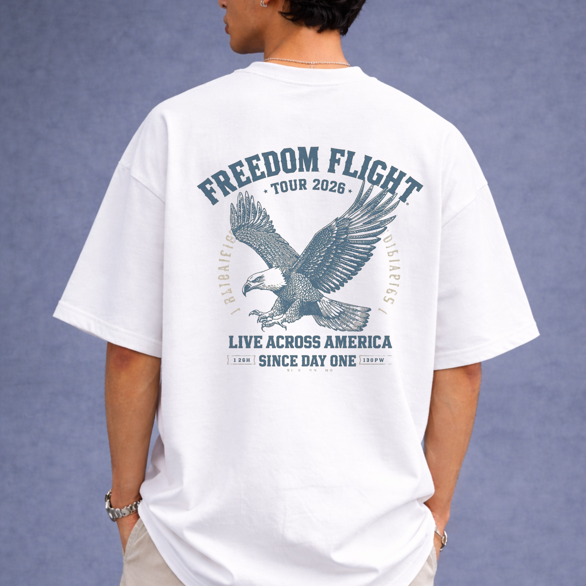 Freedom Flight: Eagle Legacy Streetwear Tee
