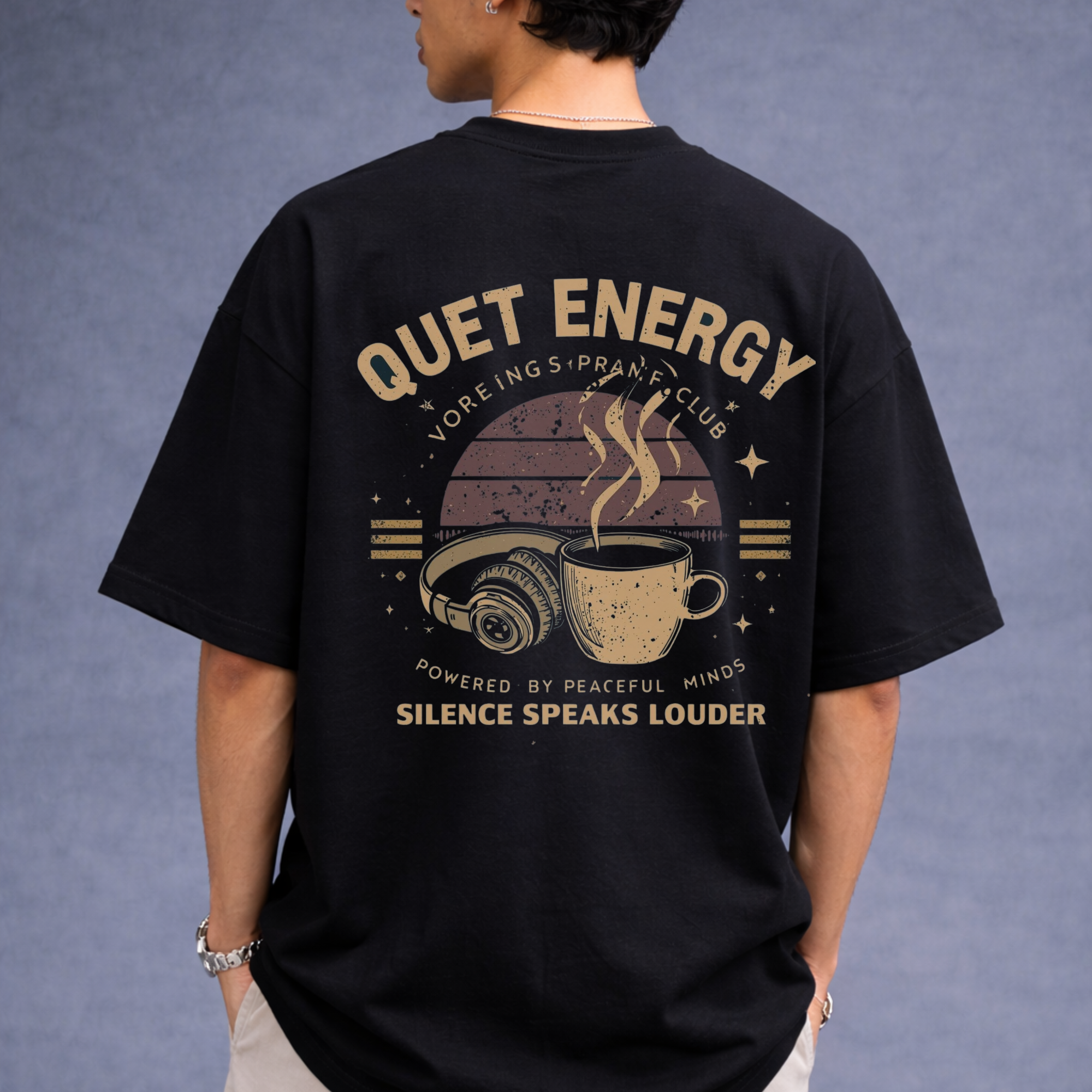 After Hours Series: Quiet Energy Oversized T-Shirt