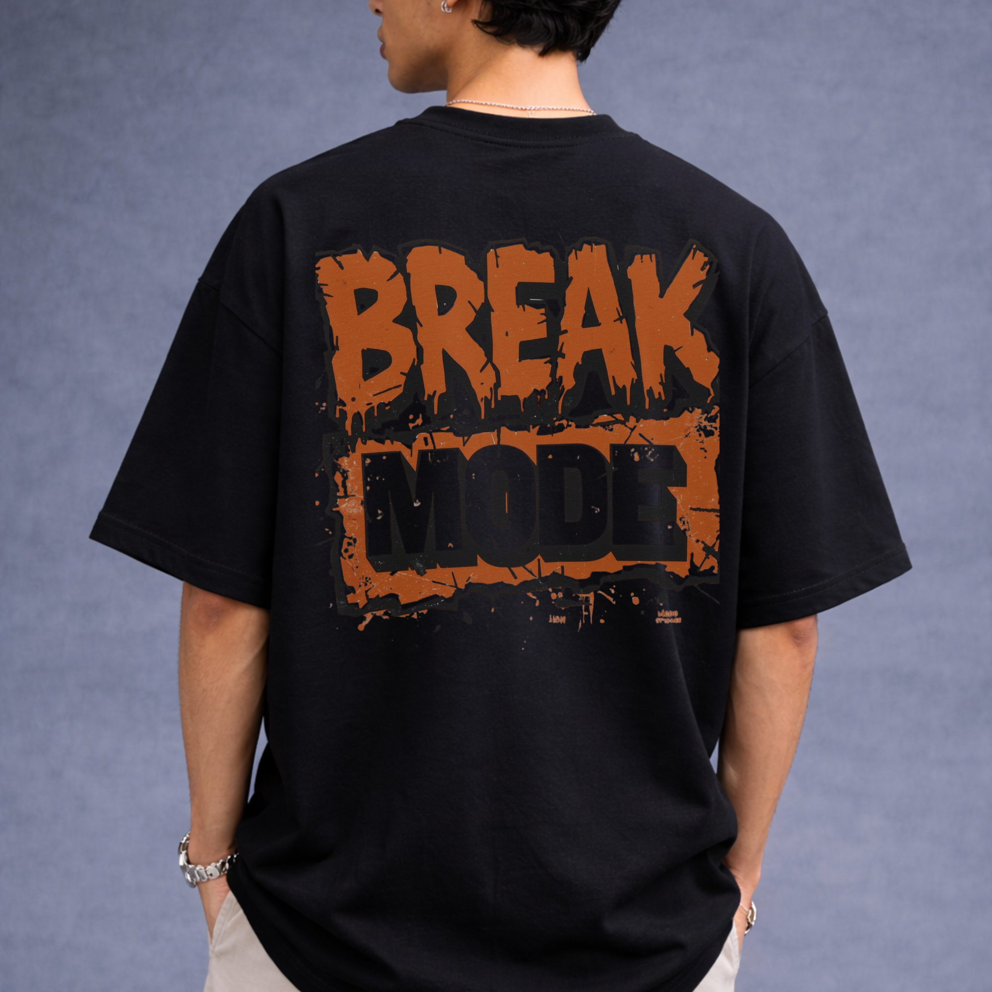 No Limits Oversized T-Shirt – Break Mode Streetwear Tee