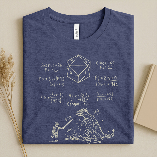 ARLO Limited “Theory of Chaos” Graphic Tee – Nerd Aesthetic Science Humor Unisex T-Shirt