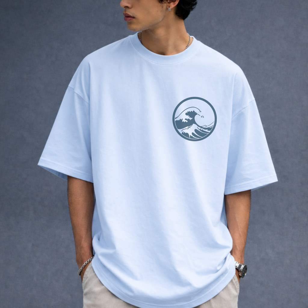 Ride The Wave: Ocean Flow Streetwear Tee
