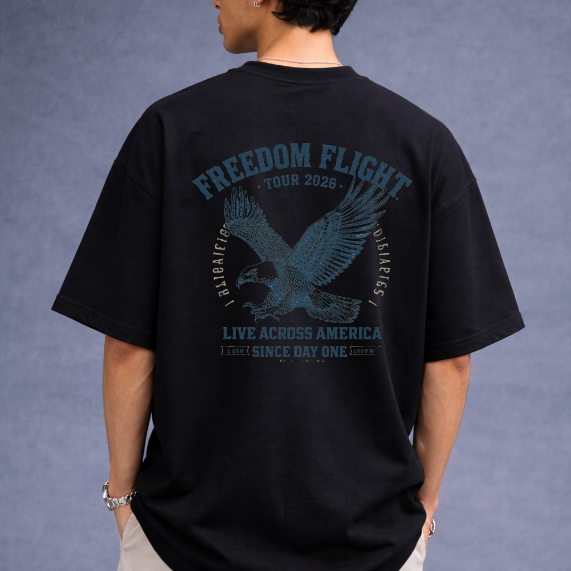 Freedom Flight: Eagle Legacy Streetwear Tee