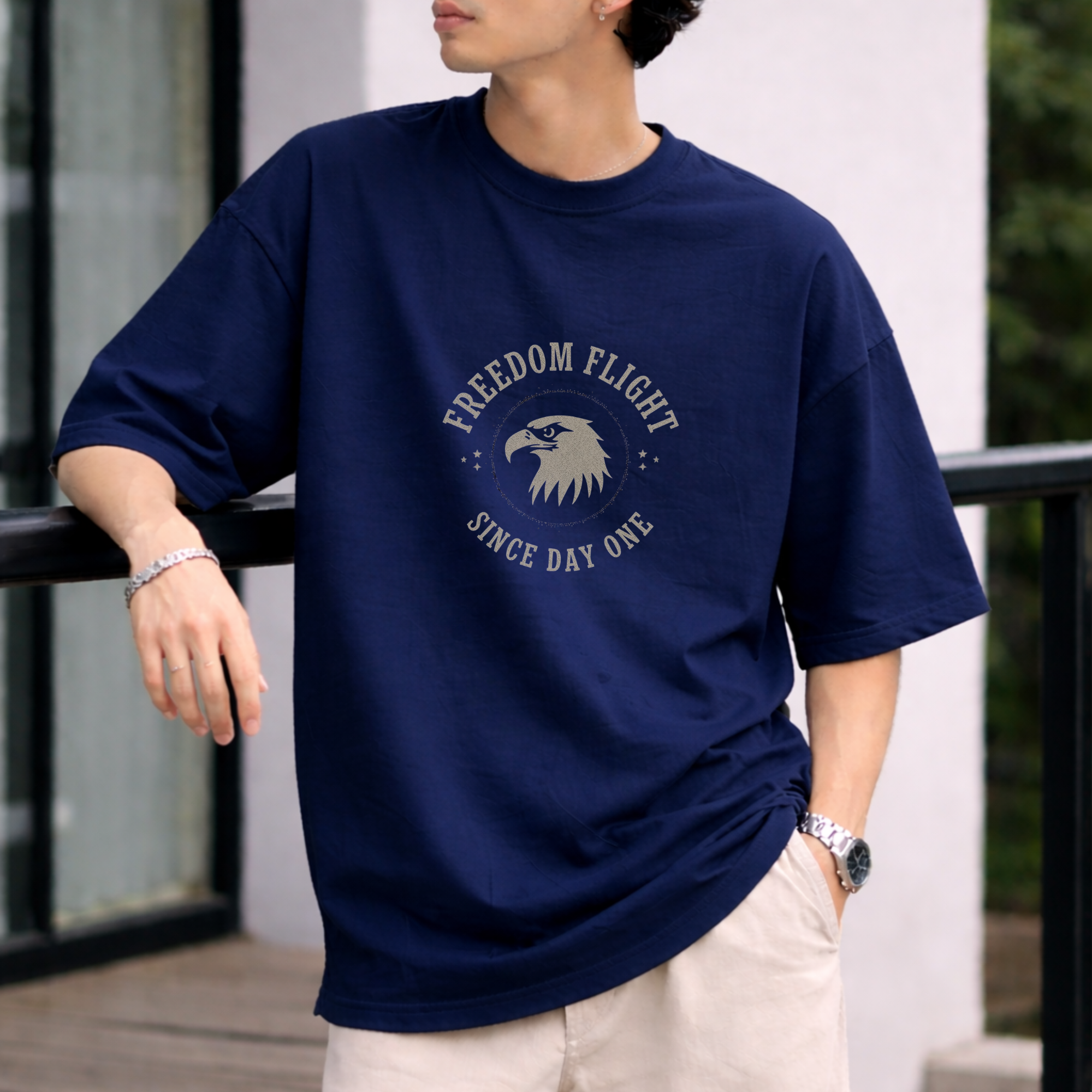 Freedom Flight: Eagle Legacy Streetwear Tee