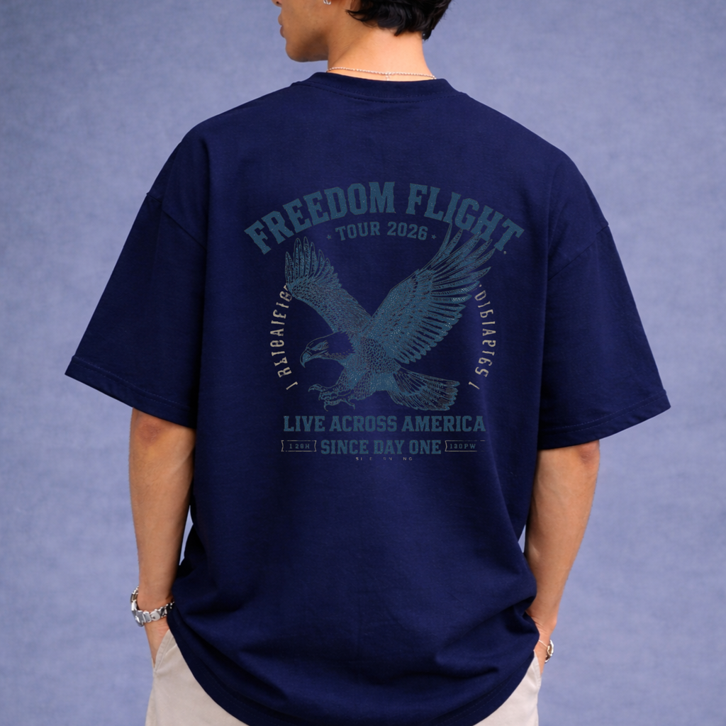 Freedom Flight: Eagle Legacy Streetwear Tee